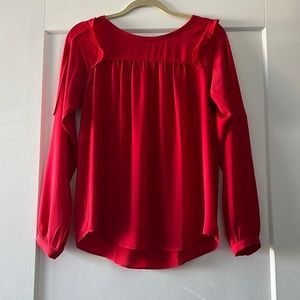 Red Blouse from Loft